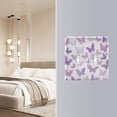 thumbnail image 6 of WOBOGO Purple Butterfly 3-hole Switch Plates PC Flame Retardant Plastic Material Glossy Finish Smooth Touch 6.37x4.48x0.27in, 6 of 8