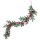 thumbnail image 1 of Decoraciones de corona navideña, guirnalda de árbol artificial oel, arreglo floral navideño para decoración de bodas, jardín, chimenea, escalera, decoración colgante navideña (70 cm) JM  JM, 1 of 5