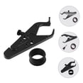thumbnail image 4 of Minkissy Universal Motorcycle Throttle Lock Cruise Control Clamp with Auxiliary Fixer in Black, 4 of 8