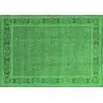 thumbnail image 1 of Ahgly Company Indoor Rectangle Oriental Emerald Green Industrial Area Rugs, 8' x 12', 1 of 4