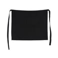 thumbnail image 4 of WALFRONT Tabliers Courts Noirs Demi-Taille avec Poches pour la Maison Cuisine Pub Café Serveur Serveuse, Tabliers de Cuisine, Tablier Court, 4 of 6