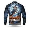 thumbnail image 2 of Happy Halloween Bulldog Witch Pumpkins Bats All Over Print 3D Baseball Jacket Dog Lover Gifts Idea Bomber Jacket Softball - 13012, 2 of 6