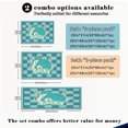 thumbnail image 3 of Kitchen Rugs Sets of 3 Non Slip Washable Kitchen Mats for Floor, Kitchen Runner Rug, Floor Mat Carpet for Entryway, Laundry, Sink, 3 of 12