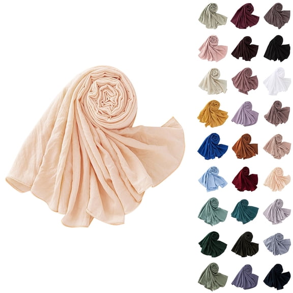 Only Moment Summer Shawls for Women Lightweight Cotton for Evening Dresses Wedding Shawl Wraps Bridal Scarve for Women Beige,One Size