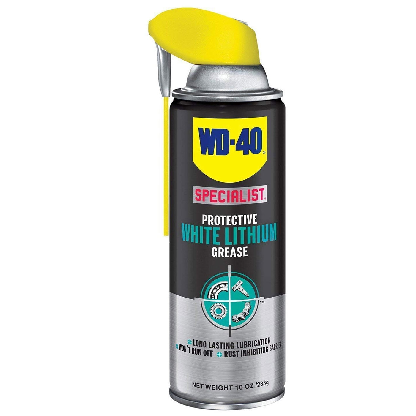 WD-40 Specialist White Lithium Grease Spray Metal on Metal Lubricant (6 Pack)