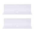 thumbnail image 1 of MasteelfCA 2 Pcs Support de Rangement pour Haut-Parleur Mural Étagère de Rangement pour Horloge, 1 of 7