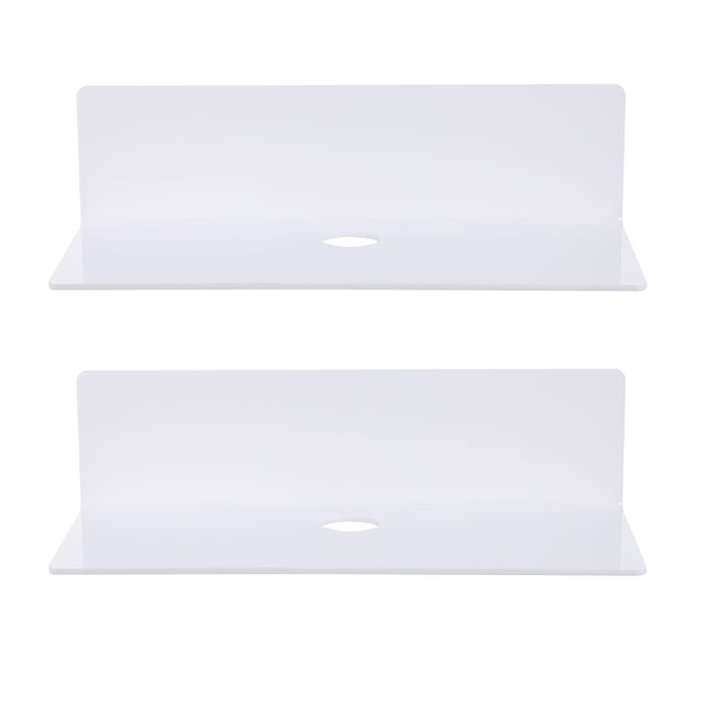 MasteelfCA 2pcs Household Loudspeaker Storage Stand Wall Storage Shelf Clock Storage Holder