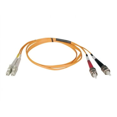 Tripp Lite 2M (6ft) Duplex Multimode 50/125 Fiber Patch Cable (LC/ST)