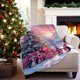 thumbnail image 4 of Manta Navideña Manta Navideña Con Pingüinos Manta Navideña De Invierno Manta Informal Y Suave Manta Cálida Para La Siesta Manta Navideña Con Gorro De Papá Noel (70 X 100 Cm), 4 of 7
