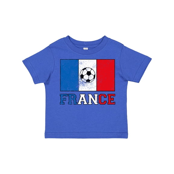 Inktastic French Soccer Boys or Girls Toddler T-Shirt