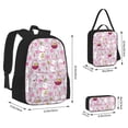 thumbnail image 2 of Fotbe Easter Rabbit Set Escolar 3 en 1 para Niños - Mochila Duradera con Lonchera Aislante y Estuche para Lápices - Mochila Escolar para Niños y Niñas, 2 of 7