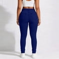 thumbnail image 5 of High Waist Skinny Jeans for Women, Stretch Denim Pencil Pants with Button Fly - Slim Fit Casual Leggings Style Trousers Dark Blue S, 5 of 6