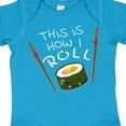 thumbnail image 4 of Inktastic This is How I Roll Cute Sushi Boys or Girls Baby Bodysuit, 4 of 5