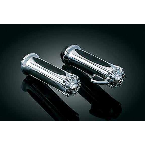 Kuryakyn 6295 Premium Zombie Grips with Throttle Boss