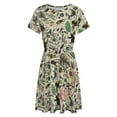 thumbnail image 4 of Cute Vintage Bug Pattern Dress Summer Street Style Dresses Female Short Sleeve Printed Sundress, 4 of 7
