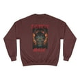 thumbnail image 2 of Demon Mask Women Male Unisex Champion Sweatshirt, 2 of 4