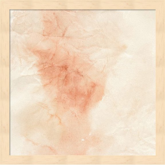 Great Art Now Crinkle Russet by Chris Paschke Framed Wall Art 13"W x 13"H