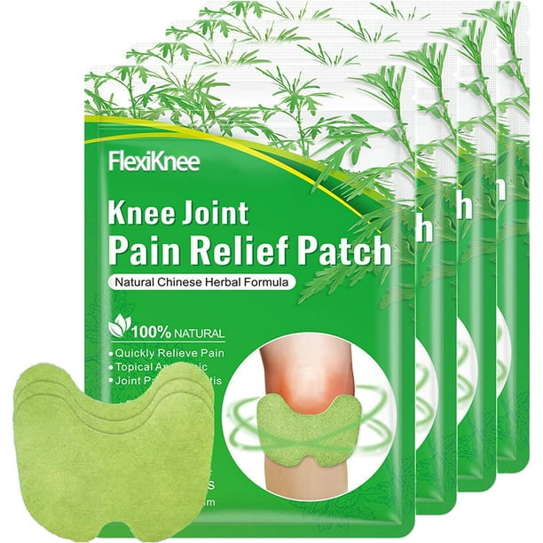 Natural Knee Pain Patch,Knee Joint Pain Relief Patchs Herbal Knee Patches for Pain Relief