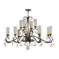 thumbnail image 4 of Meyda Tiffany 146948 Long Windsor 14 Light 38" Wide Chandelier - Rust, 4 of 5