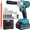 Blue, variant on Cordless Impact Wrench, UNTIMATY 1/2 inch  Brushless Impact Gun, Max Torque 320 Ft-lbs（430N.m） Impact Wrench with 21V Brushless Motor, with 3.0Ah Li-ion Battery & 7 Sockets,Blue