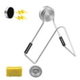 thumbnail image 3 of Magnetic Kitchen Sponge Holder Drain Rack Stainless Sink Sponge Rust Proof Steel Durable Detachable 6cmx3cmx6cm, 3 of 8