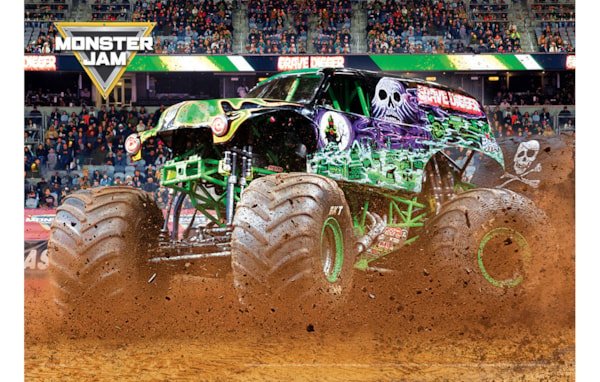 thumbnail image 2 of Grave Digger Shaped Tin 550 PC Puzzle, 2 of 5