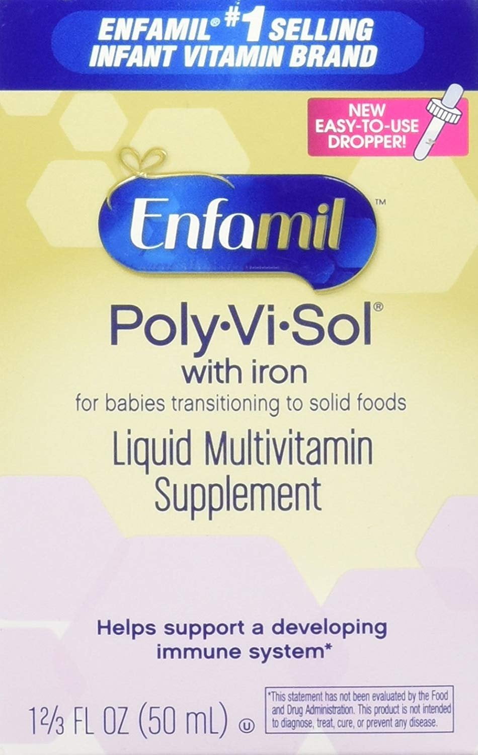 Enfamil Poly-vi-sol Supplement Drops, Multivitamin for Infants