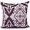 Purple, variant on Simply Daisy 16" x 16" Bombay Medallion Geometric Print Pillow