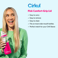thumbnail image 4 of Cirkul Chill Sleeve & Comfort-Grip Lid for 22oz Bottle, Pink, 4 of 9