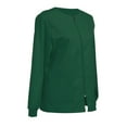 thumbnail image 3 of Women’s Scrub Jacket Workwear Zip Front Warm-up Jacket, 3 of 4