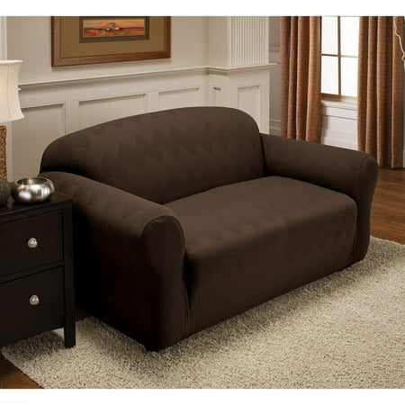 Stretch Sensations Stretch Optics Slipcover Loveseat Couch Cover
