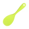thumbnail image 1 of Nvzi cucharas de arroz de silicona resistentes al desgaste, antiadherentes, para uso doméstico, ideales para usar en casa, color verde A, 1 of 5