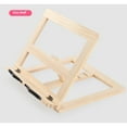 thumbnail image 1 of iron Book Stand for Reading, Foldable Cookbook Stand, Recipe Book Holder for Music Scores, Laptop, Tablet, 1 of 5