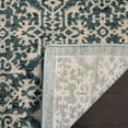 thumbnail image 3 of SAFAVIEH Serenity Melyssa Border Area Rug, Turquoise/Cream, 2'3" x 3'9", 3 of 6