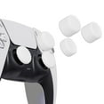 thumbnail image 6 of PlayVital White Ergonomic Thumbstick Caps for Nintendo Switch Pro for PS5 for PS4, Xbox Series X/S, Xbox One, Xbox One X/S Controller - with 3 Height Convex and Concave - Raised Dots & Studded Design, 6 of 8