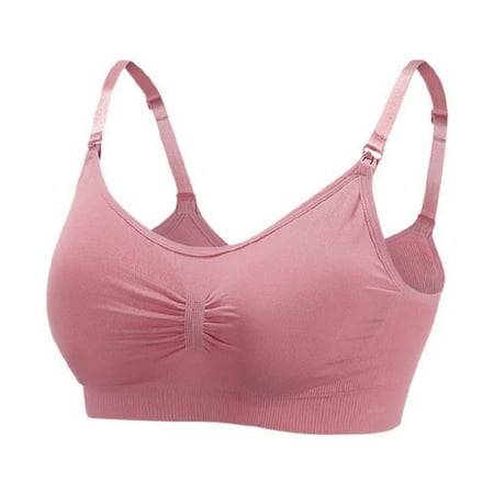 

EFINNY Women s Nursing Bra Seamless Full Cup Bras Adjustable Maternity Underwear