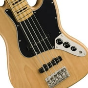 Squier Classic Vibe '70s Jazz Bass V 5-String Bass Guitar (Natural)