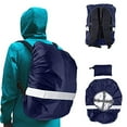thumbnail image 2 of Frelaxy Hi-Visibility Backpack Rain Cover with Reflective Strip 100% Waterproof Ultralight Backpack Cover, Storage Pouch, Anti-Slip Cross Buckle Strap, for Hiking, Camping, Biking, Outdoor, Traveling, 2 of 4