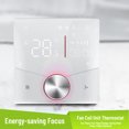 thumbnail image 3 of Central AC Thermostat, Thin Control Panel, User Friendly Control, Supports WiFi Air Conditioner Thermostat, 5+2 Days 6 Periods Programmable, Central Air Conditioning Temperature, 3 of 7