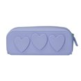 thumbnail image 1 of Bolsa de papelería Love, bolsa de lápices de silicona, bolsa de almacenamiento de maquillaje de belleza, bolsa de almacenamiento para viajes al aire libre, bolsa de almacenamiento de ocio que se, 1 of 5