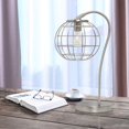 thumbnail image 4 of All the Rages LHT-5061-BN Lalia Home Arched Metal Cage Table Lamp, Brushed Nickel, 4 of 4