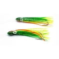thumbnail image 2 of Jaw Lures Tuna Buster - 4'' CHART/GREEN/ORANGE SKIRT, 2 of 2