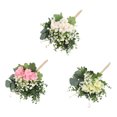 thumbnail image 4 of maskred Bright And Vivid Artificial Flowers For Romantic Wedding Theme Not Easy To Wither Flower Decor white, 4 of 6