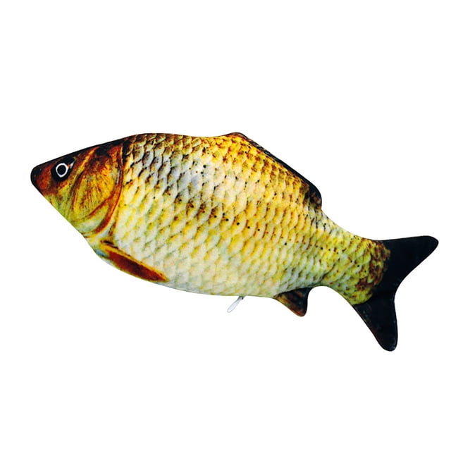 Juguete para gatos con peces flotantes, juguete para gatos con peces flotantes, juguetes eléctricos para peces en movimiento, pez flotante eléctrico, funcionamiento suave Jadeshay A