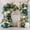Green White Gold, variant on Black White Gold Balloon Arch Kit,Double Stuffed Pearl Sand White Balloon Garland Different Sizes 18/12/5 Inch Cream Balloons for Graduation Wedding Birthday Bachelorette Party Decoration