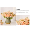 thumbnail image 3 of Aosijia 3 Pcs Artificial Flowers with Stems Silk Rose Camellia Bouquet Flower Arrangement for DIY Home Living Room Wedding Centerpieces Bridal Party Table Decoration, 3 of 8