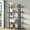 Gray, variant on Uforic 5 Tier Bookshelf, Freestanding Industrial Bookcase, Storage Shelving Unit for Home Office, Gold & White