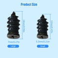 thumbnail image 2 of Tire Repair Nails Kit with 2 Sizes, Upgrade Vacuum Tire Repair Rubber Nail, New Screw in Tire Repair Plugs with Screwdriver, Fast Self-Service Tire Repair Tools for Car, Motorcycle, Bike, 2 of 6