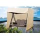 thumbnail image 4 of Cubierta para columpio para exteriores, 3 plazas, cubierta para columpio de patio, tela impermeable 420D, 87 '' x 49 '' x 67 '', cubierta para columpio para muebles de exterior, protector duradero impermeable resistente a los rayos UV Sincero Electrónica, 4 of 5