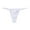 White, variant on ManxiVoo Women's Low Rise Thong Panties Comfortable Breathable Seamless Underwear Everyday Essential Soft Stretch Fit Minimalist Design Basic Wear L Size Black